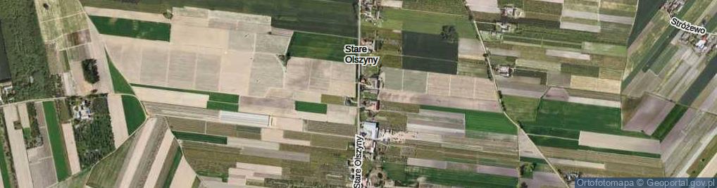 Zdjęcie satelitarne Stare Olszyny ul.